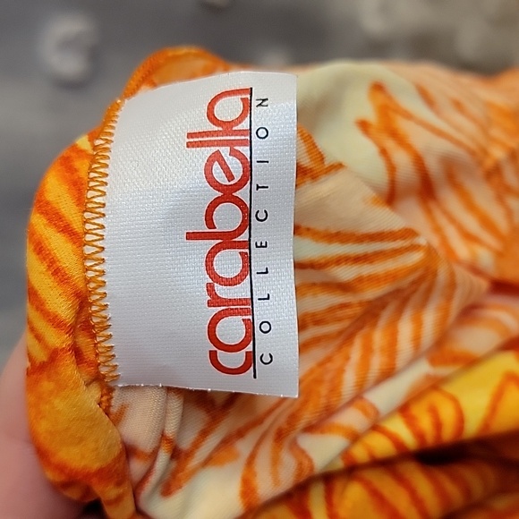 Vintage 80's / 90's High Cut Carabella Bikini with Sarong Size L - Picture 8 of 8